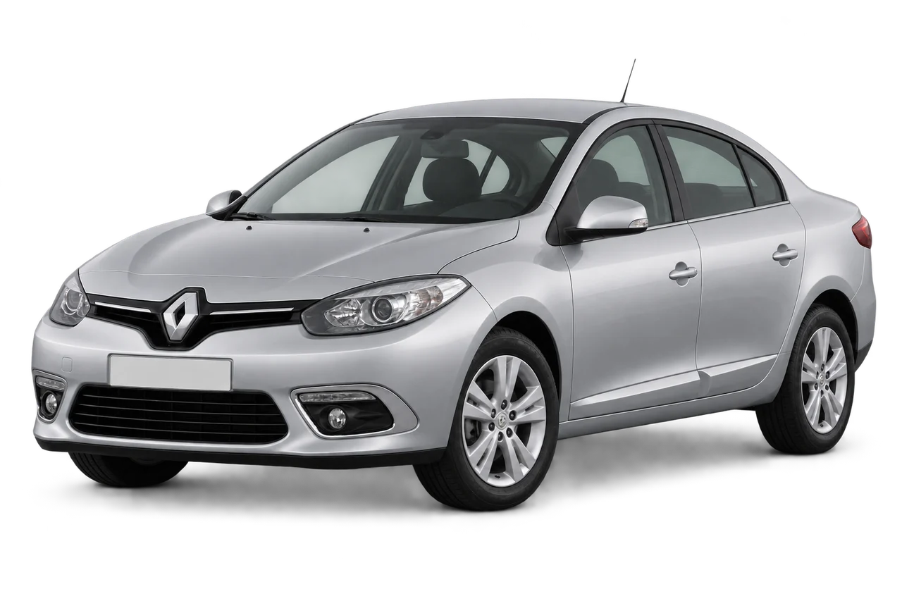renault Fluence · Modelio iliustracija