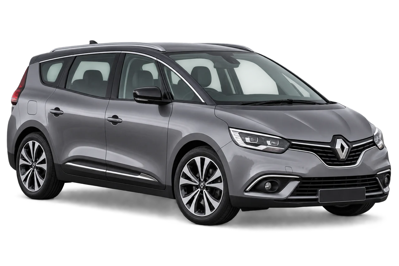 renault Grand Scenic · Modelio iliustracija