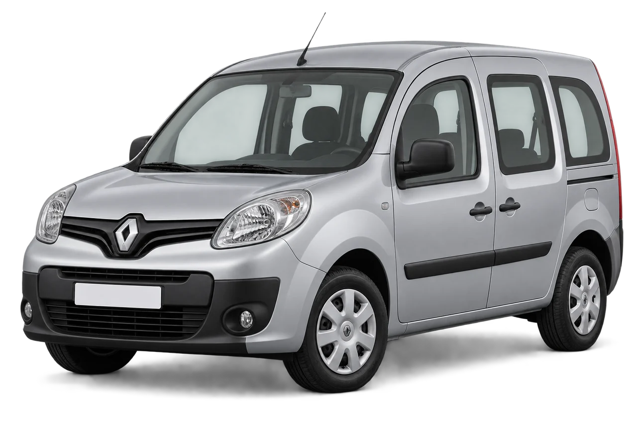 renault Kangoo · Mk2 FL (2013–2021) · Kartos iliustracija