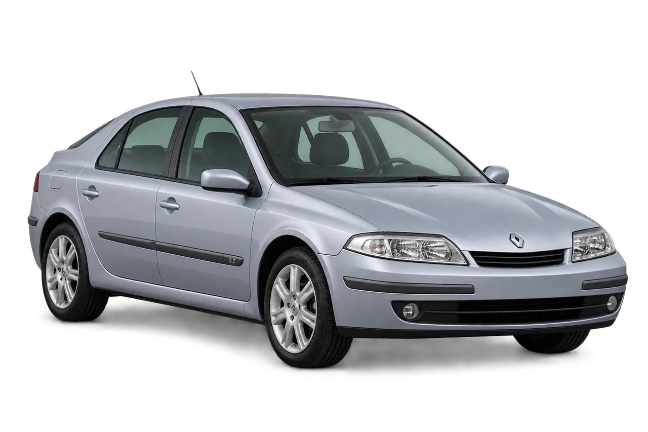 renault Laguna · Mk2 (2000–2007) · Kartos iliustracija