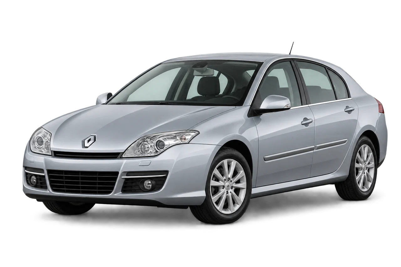 renault Laguna · Mk3 (2007–2010) · Kartos iliustracija