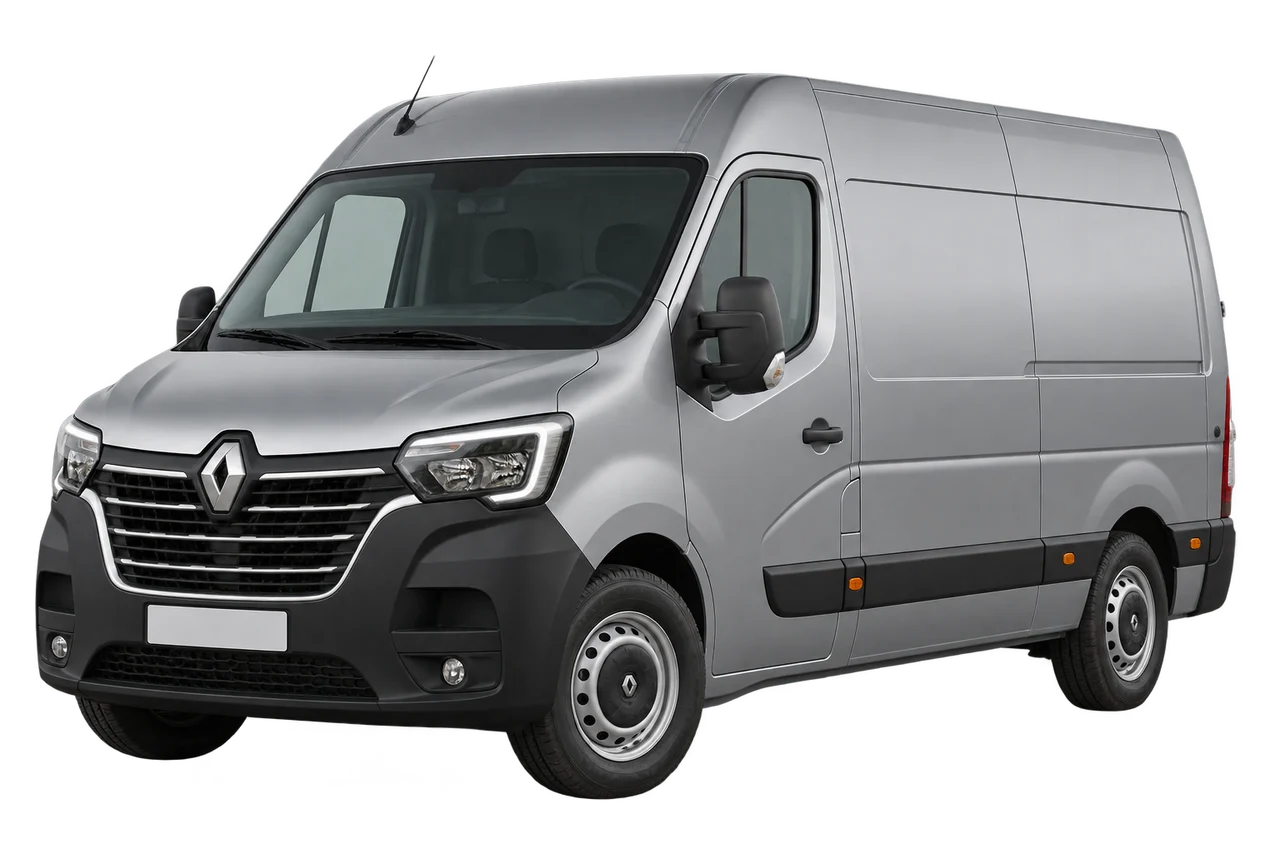 renault Master · Mk3 FL (2019–2024) · Kartos iliustracija