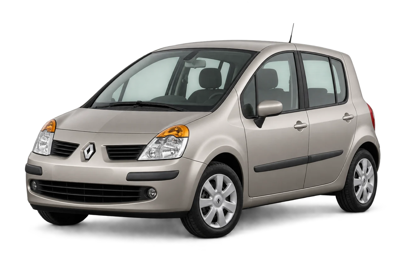 renault Modus · Mk1 (2004–2008) · Kartos iliustracija