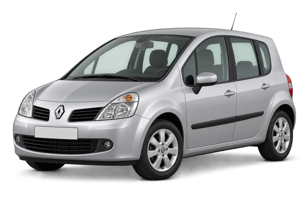 renault Modus · Modelio iliustracija