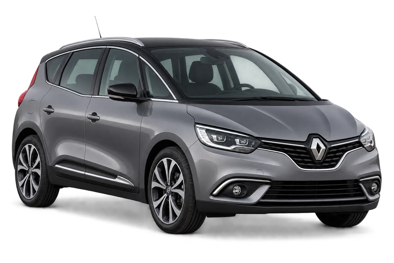renault Scenic · Mk4 (2016–2020) · Kartos iliustracija