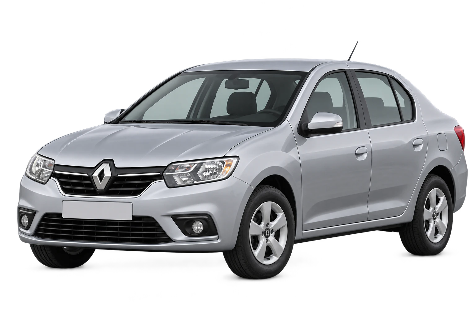 renault Symbol · Modelio iliustracija