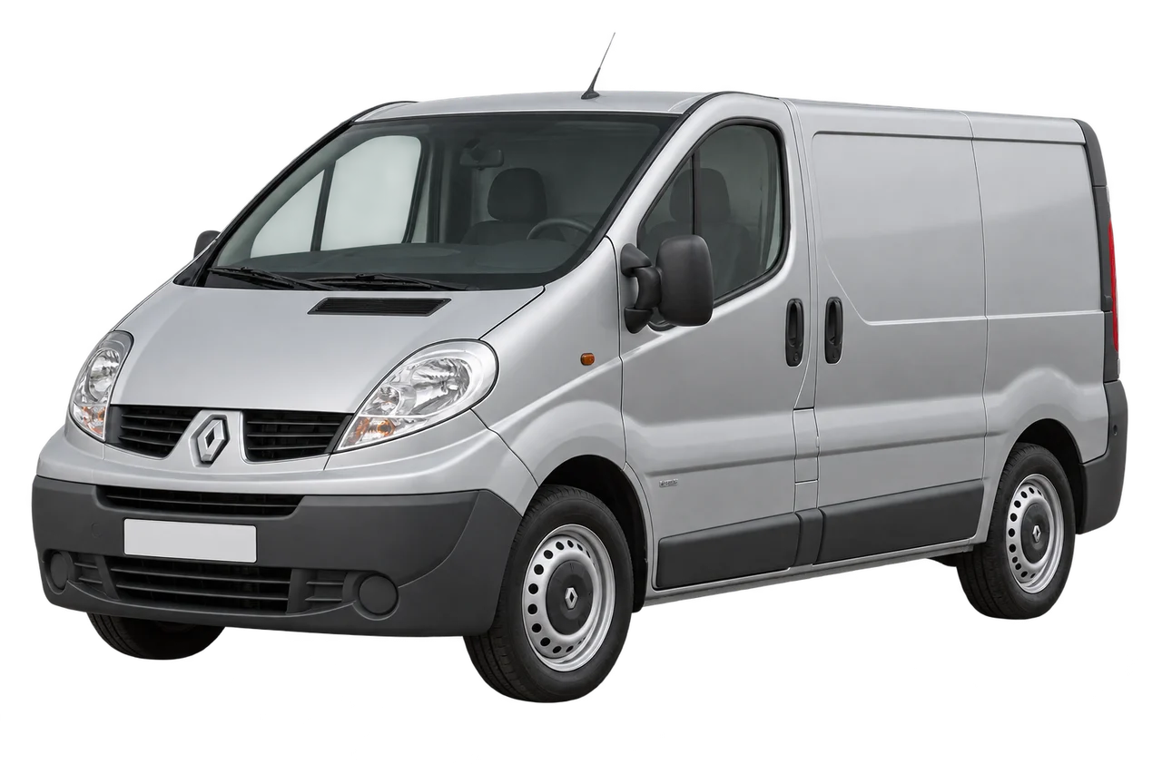 renault Trafic · Mk2 (2001–2014) · Kartos iliustracija