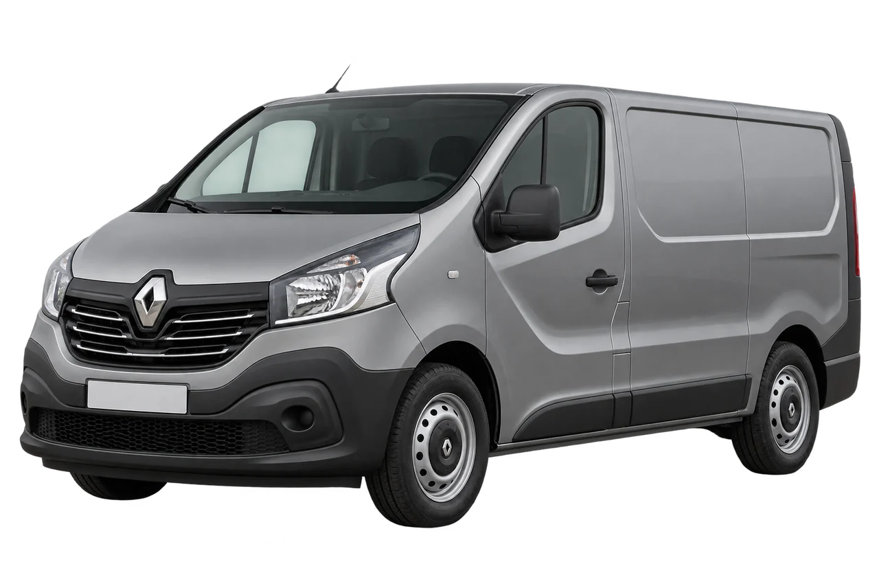 renault Trafic · Mk3 (2014–2019) · Kartos iliustracija