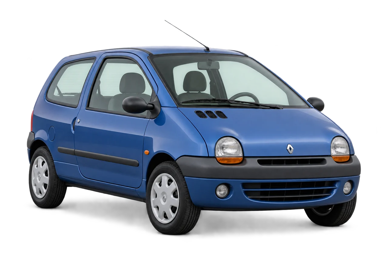 renault Twingo · Mk1 (1993–2007) · Kartos iliustracija