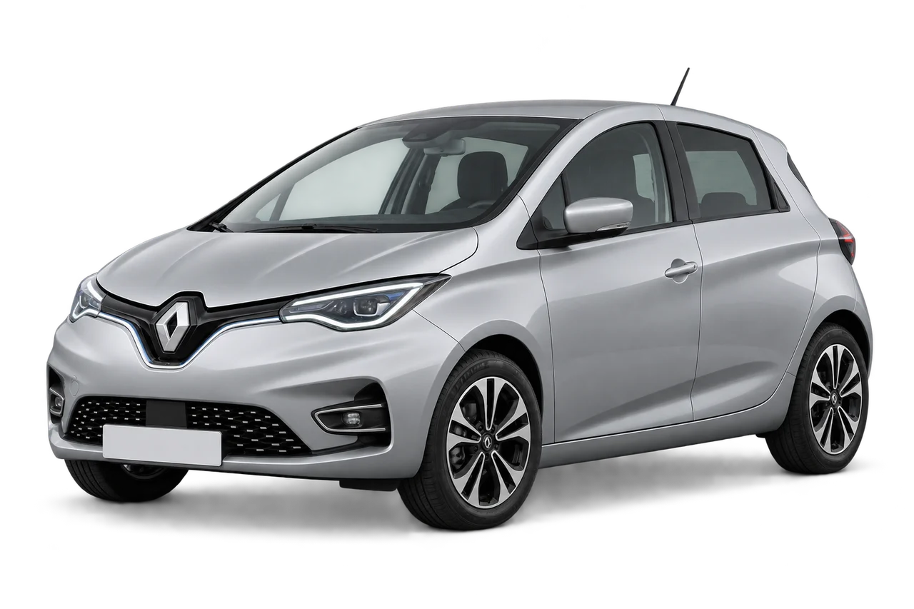 renault Zoe · Modelio iliustracija