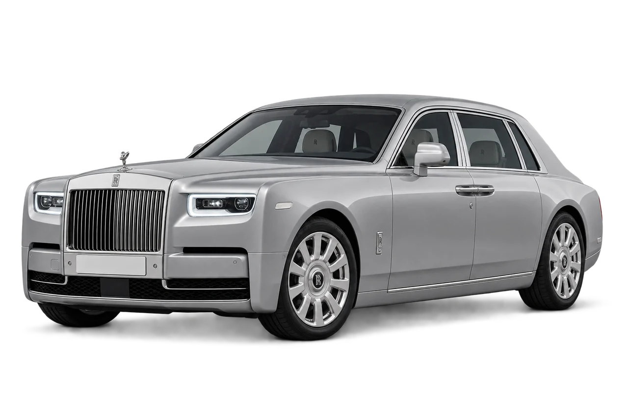 rolls-royce Phantom · Modelio iliustracija