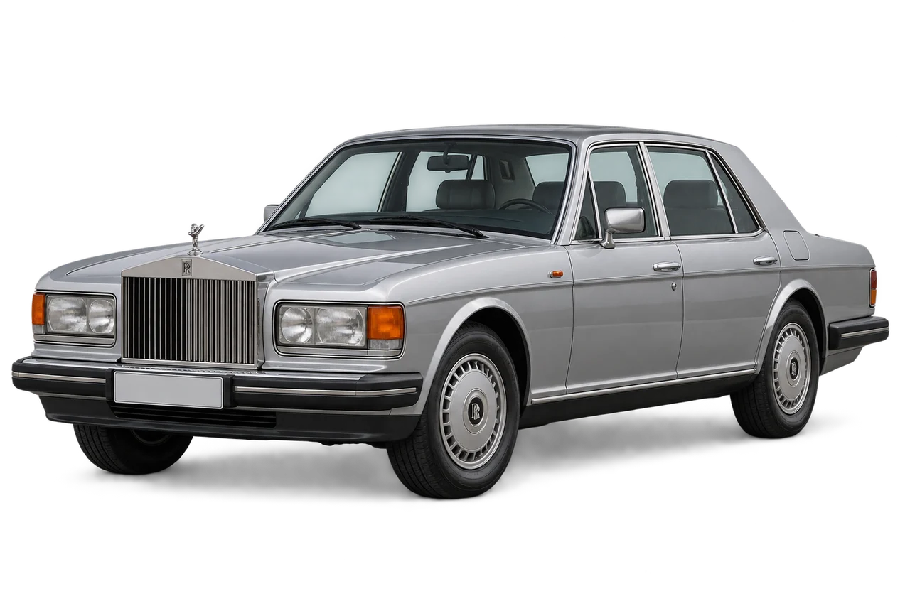 rolls-royce Silver Spirit · Modelio iliustracija