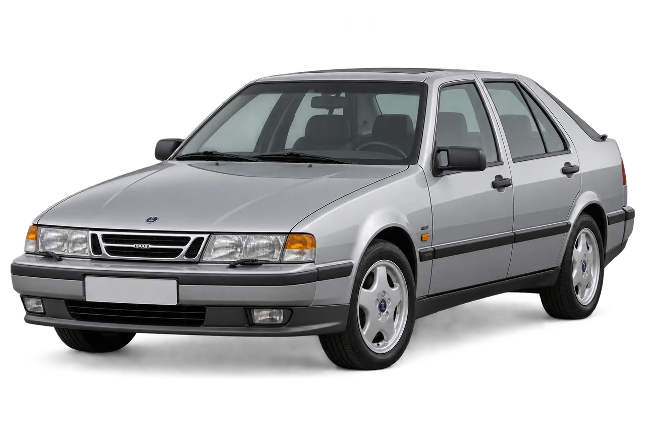 saab 9000 · Modelio iliustracija