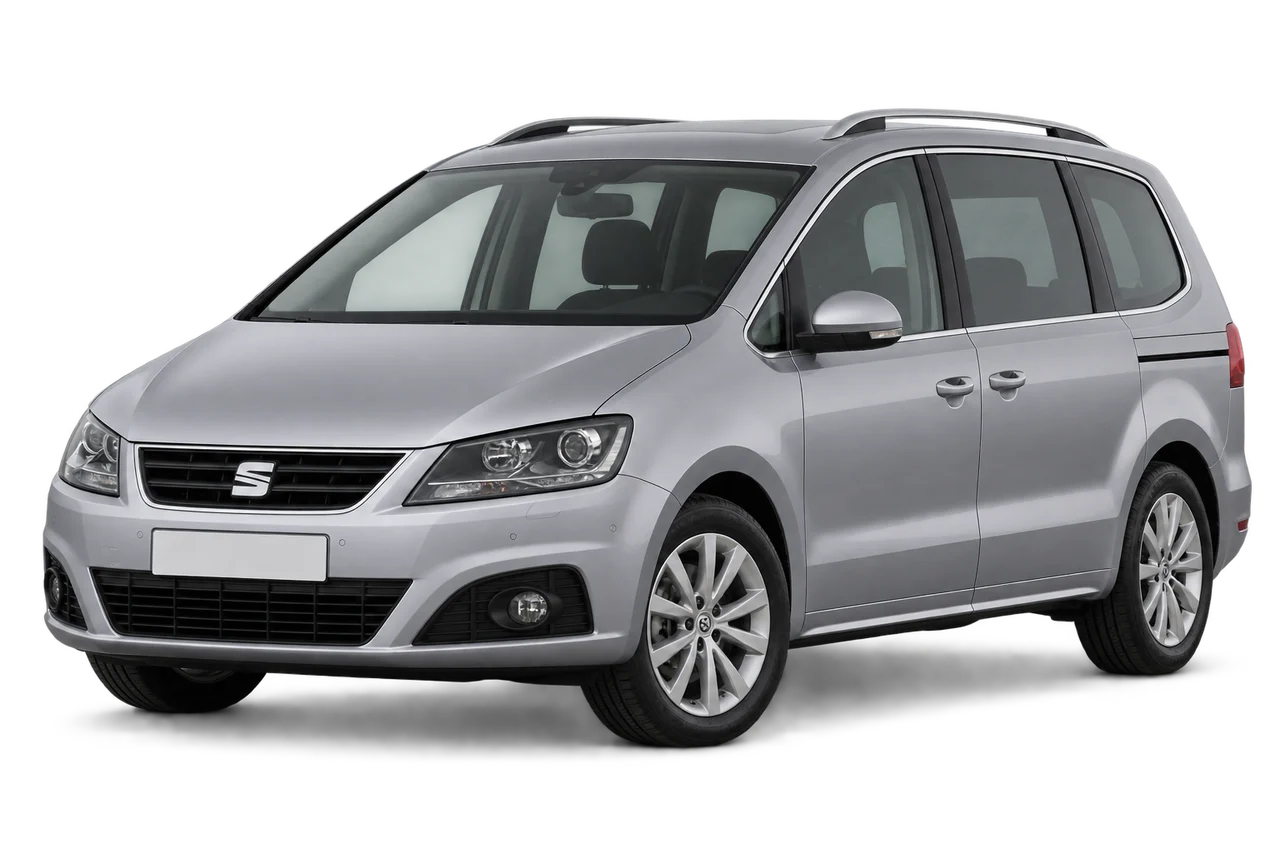 seat Alhambra · Modelio iliustracija