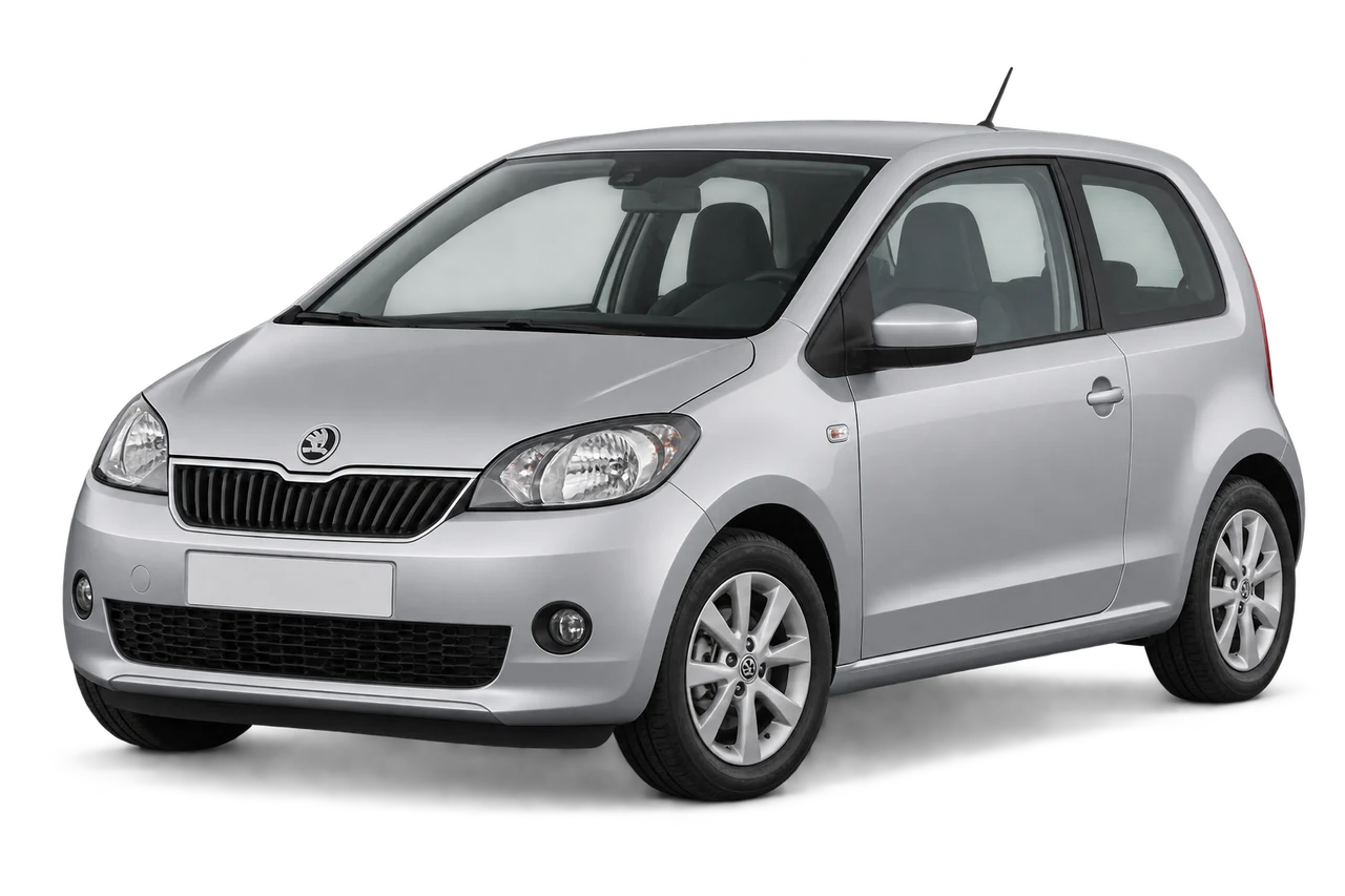 skoda Citigo · Mk1 (2011–2017) · Kartos iliustracija