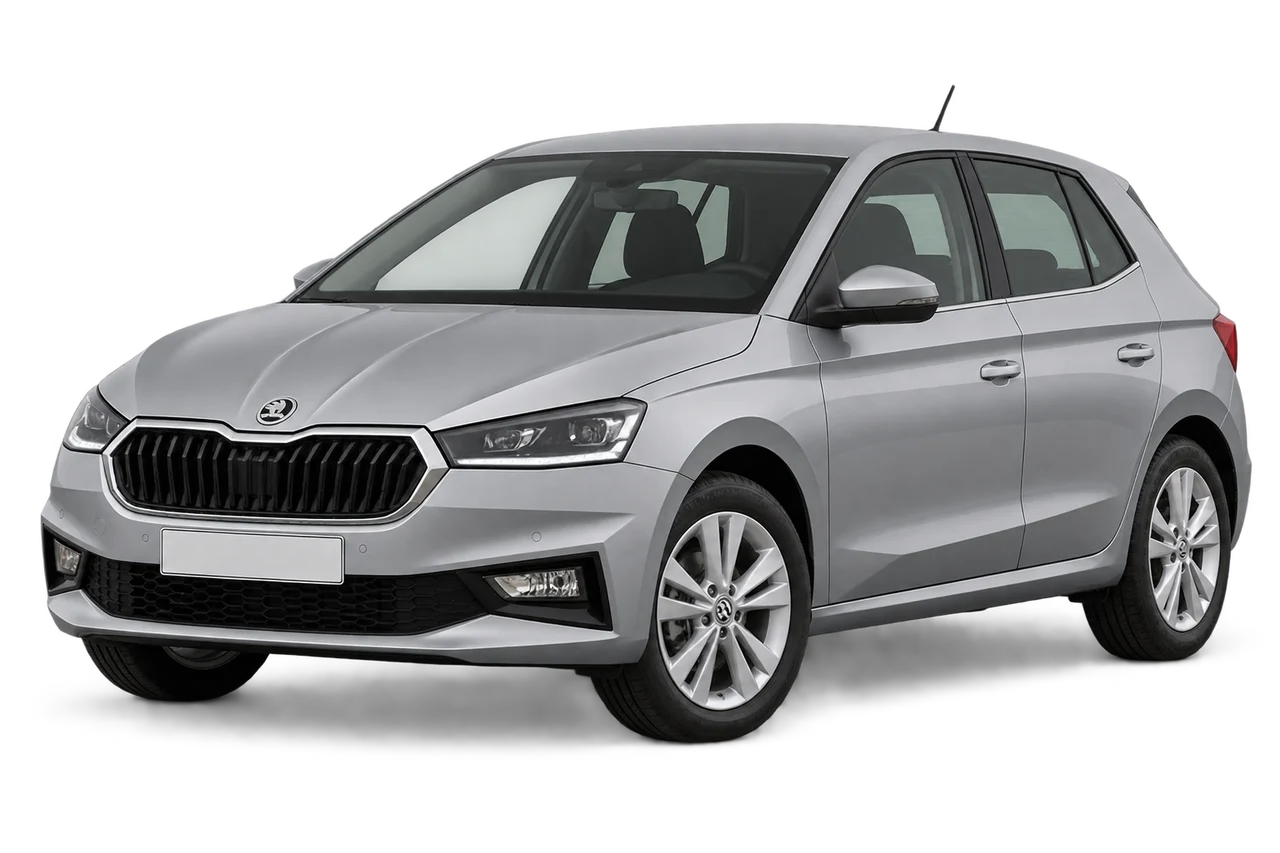 skoda Fabia · Modelio iliustracija