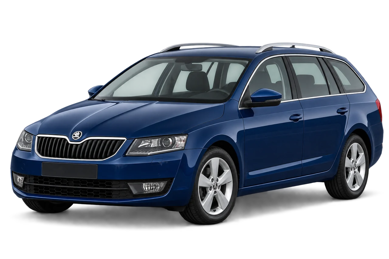 skoda Octavia Combi · Mk3 (2013–2020) · Kartos iliustracija