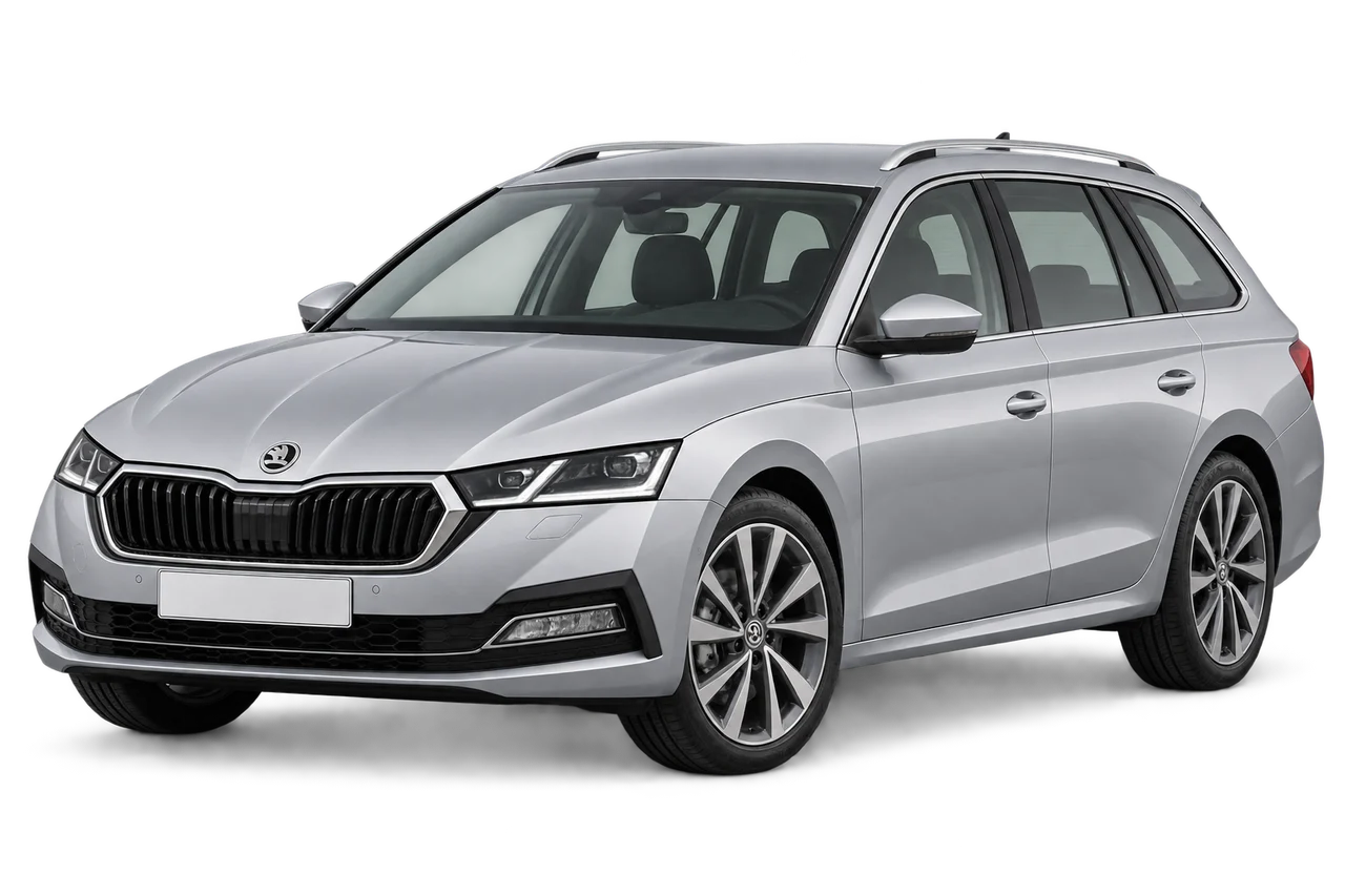skoda Octavia Combi · Modelio iliustracija