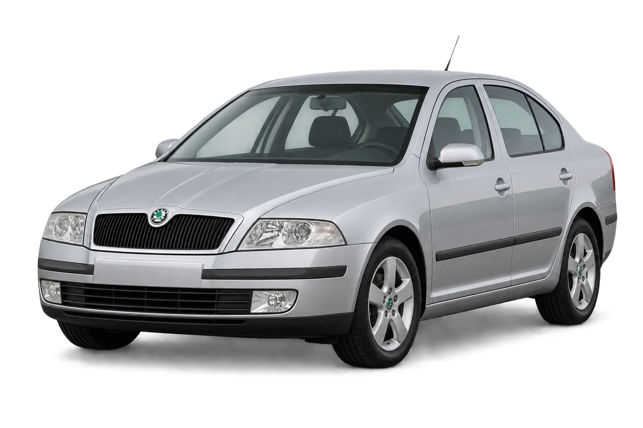 skoda Octavia · Mk2 (1Z) (2004–2008) · Kartos iliustracija