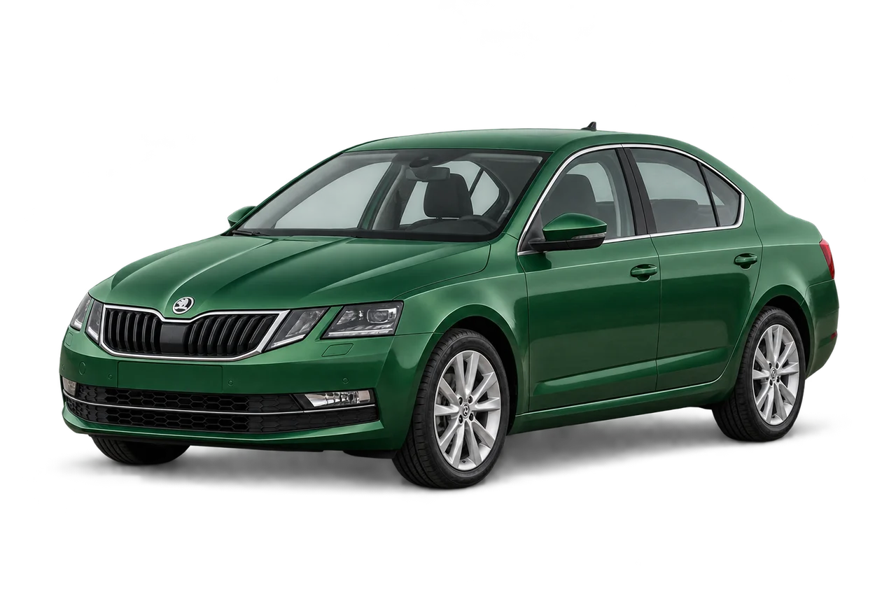 skoda Octavia · Mk3 FL (2017–2020) · Kartos iliustracija