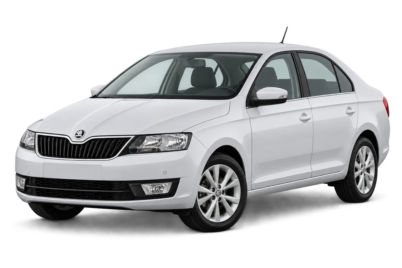 skoda Rapid · Modelio iliustracija