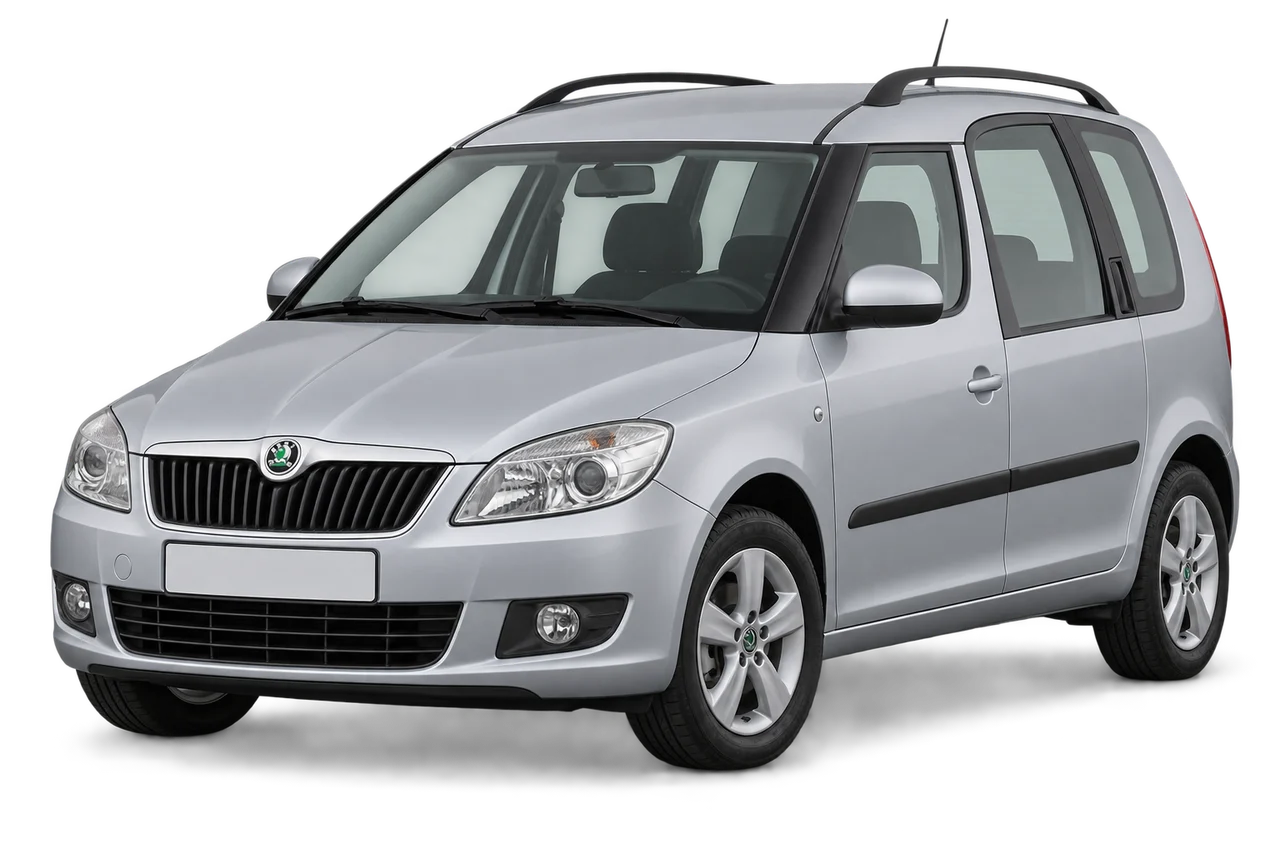 skoda Roomster · Modelio iliustracija