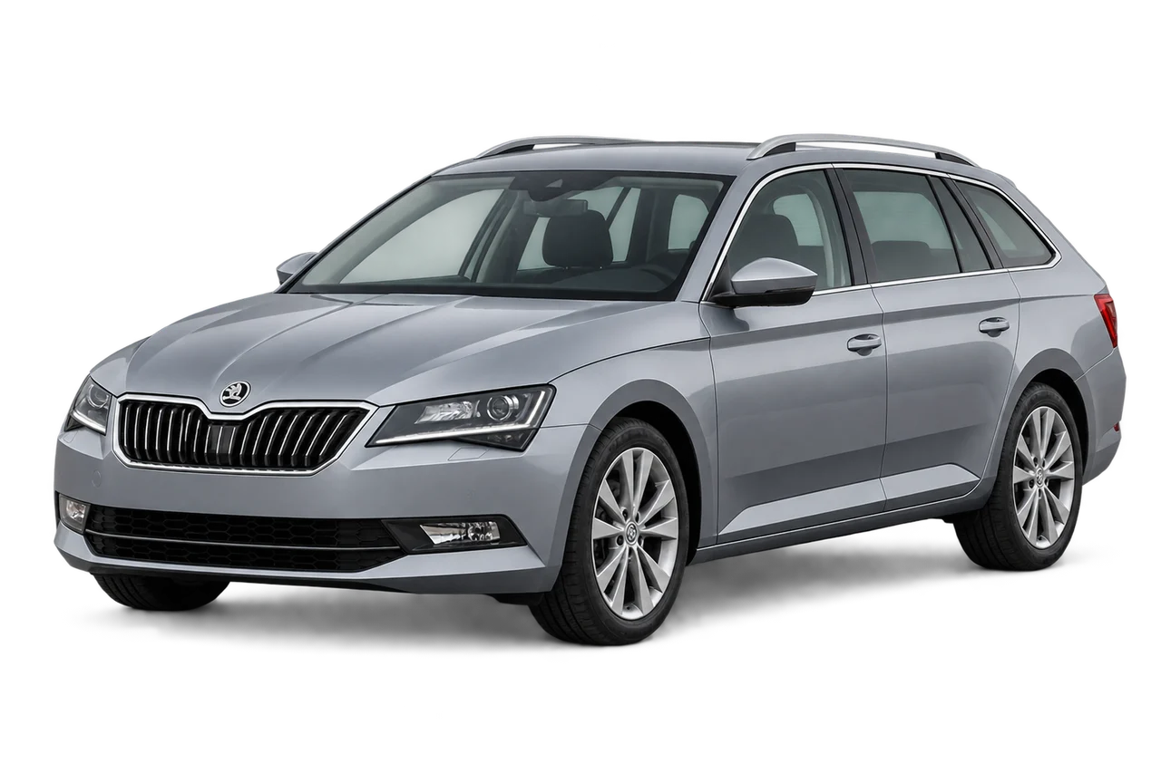 skoda Superb Combi · Modelio iliustracija