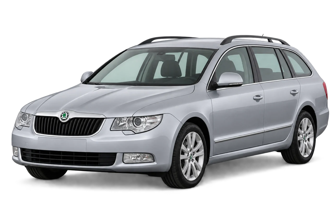 skoda Superb Combi · Mk2 (2009–2015) · Generation illustration