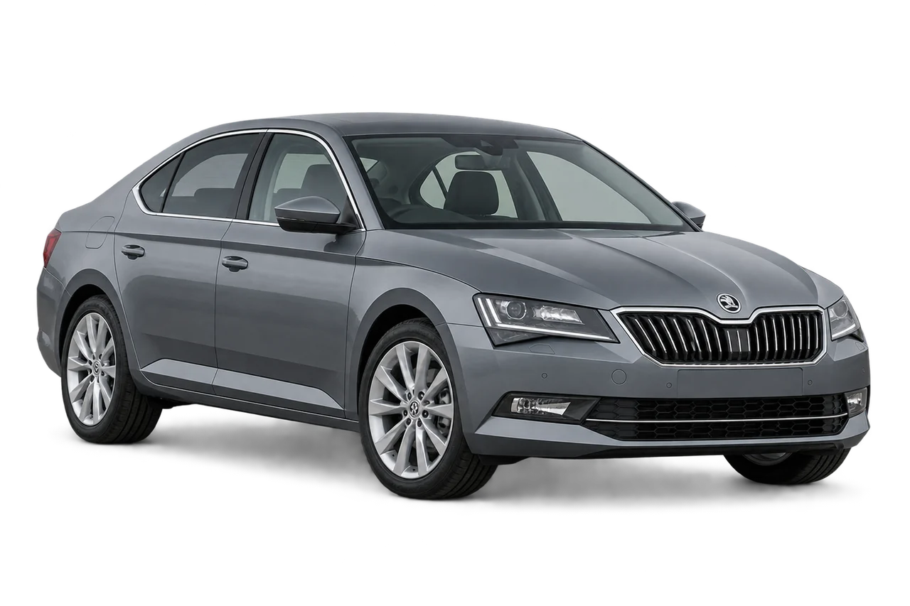 skoda Superb · Mk3 (3V) (2015–2019) · Kartos iliustracija