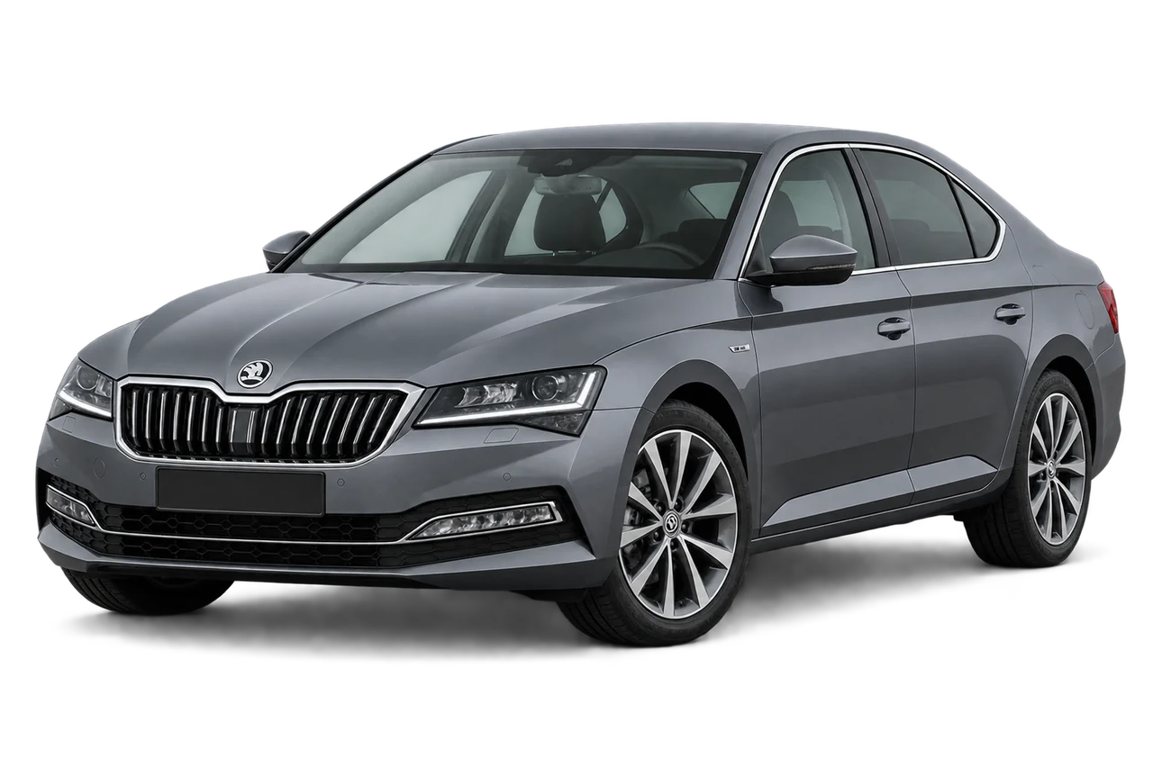 skoda Superb · Modelio iliustracija