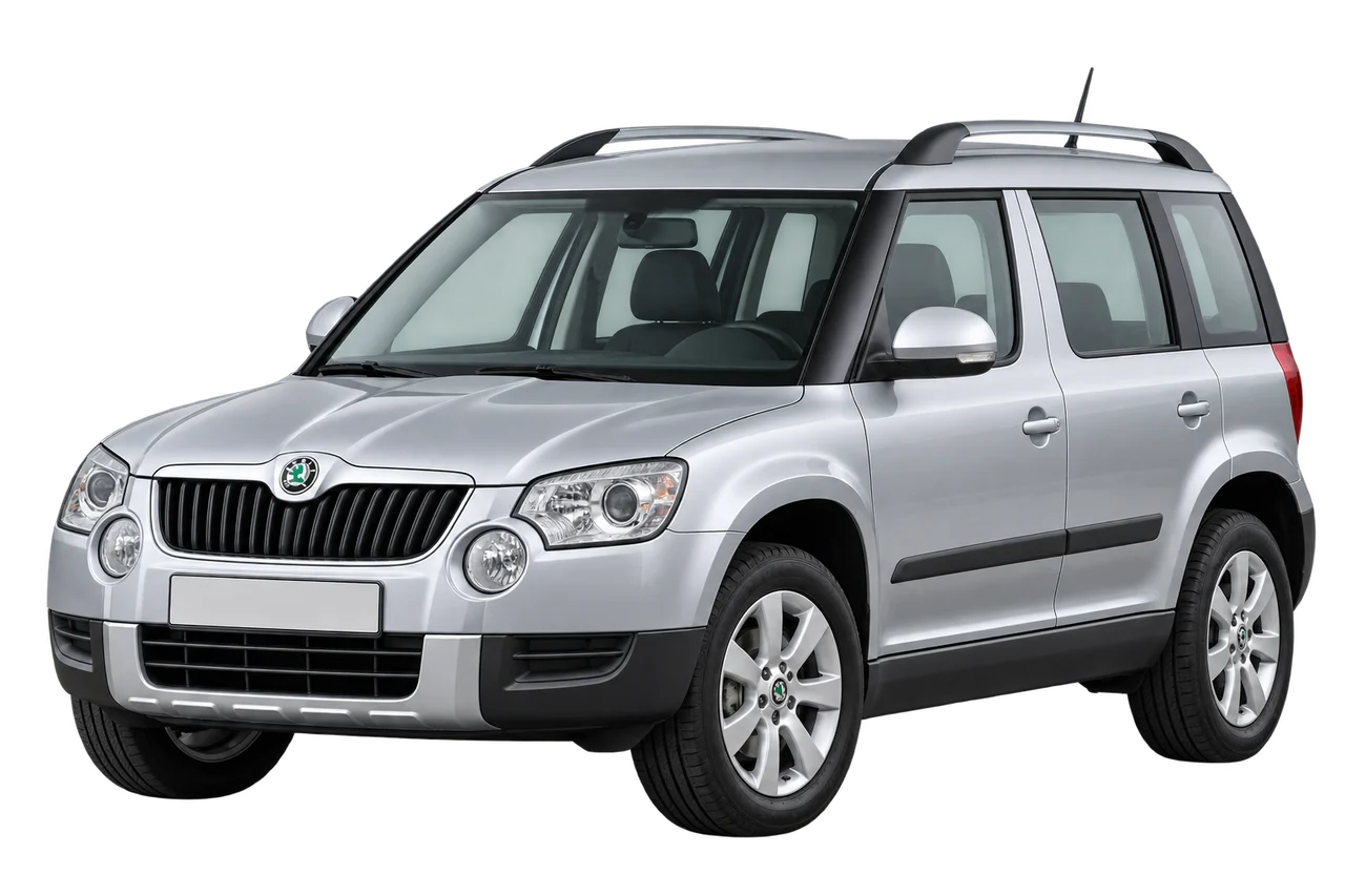 skoda Yeti · 5L (2009–2013) · Generation illustration