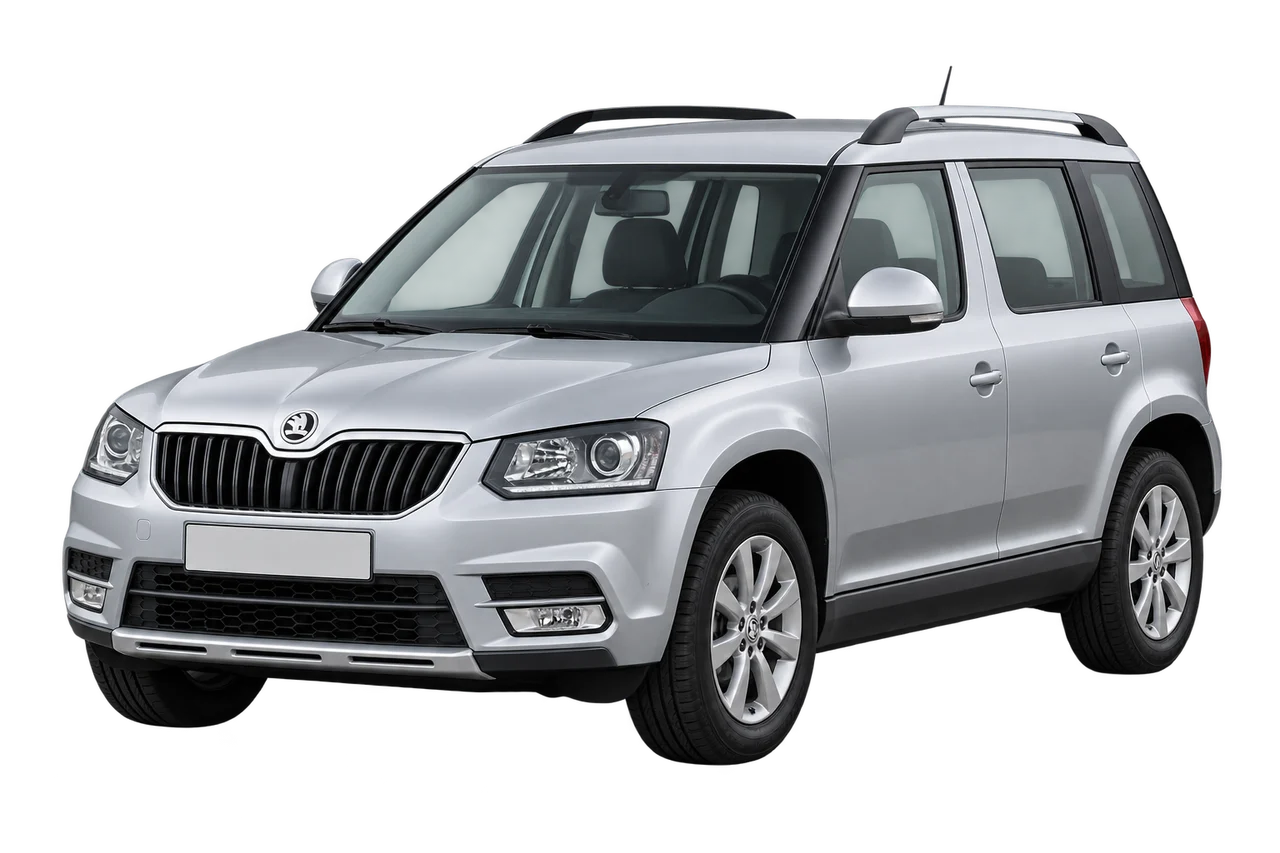 skoda Yeti · Modelio iliustracija