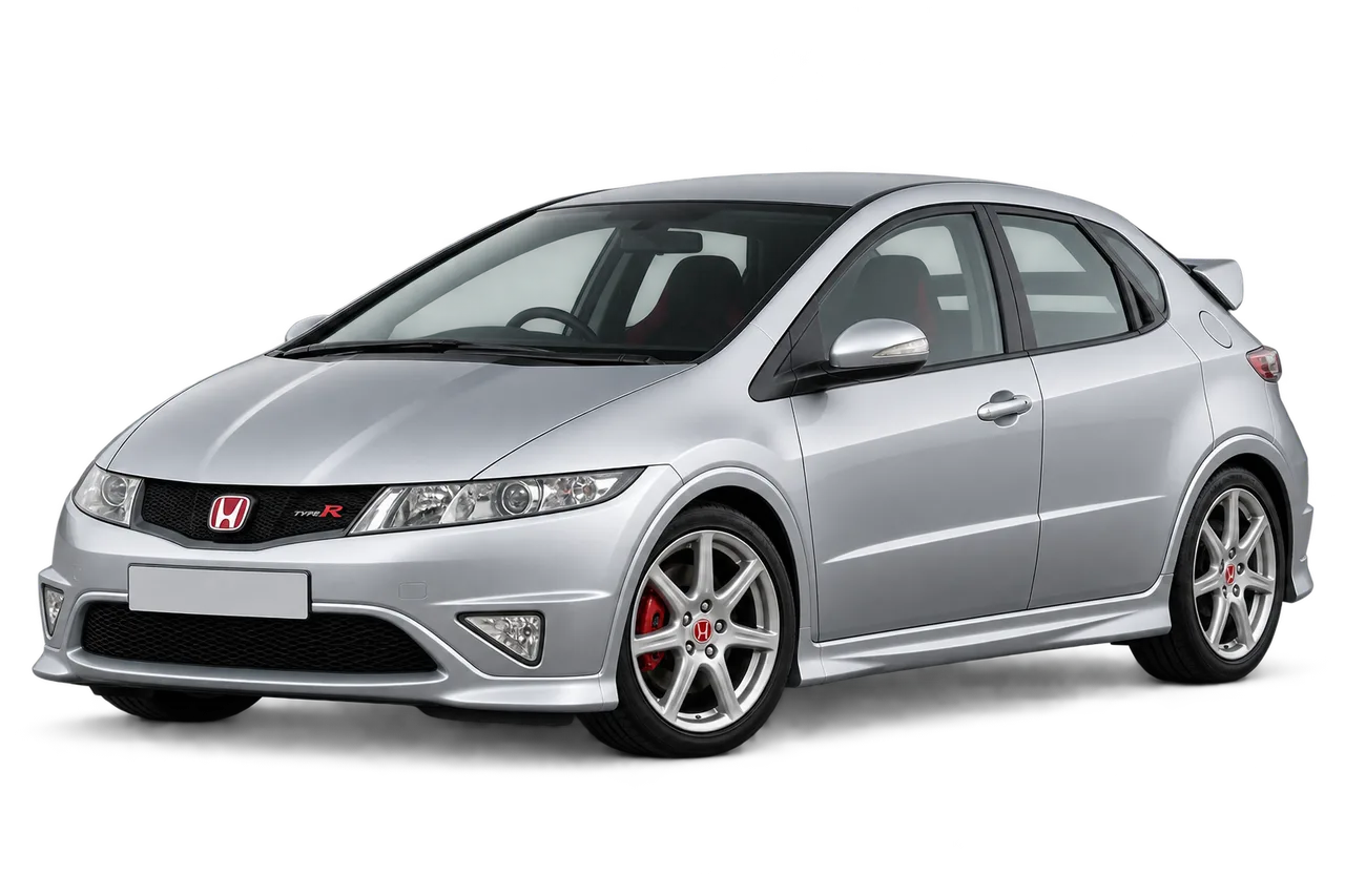 honda Civic Type R · FN2/FD2 (2007–2011) · Generation illustration