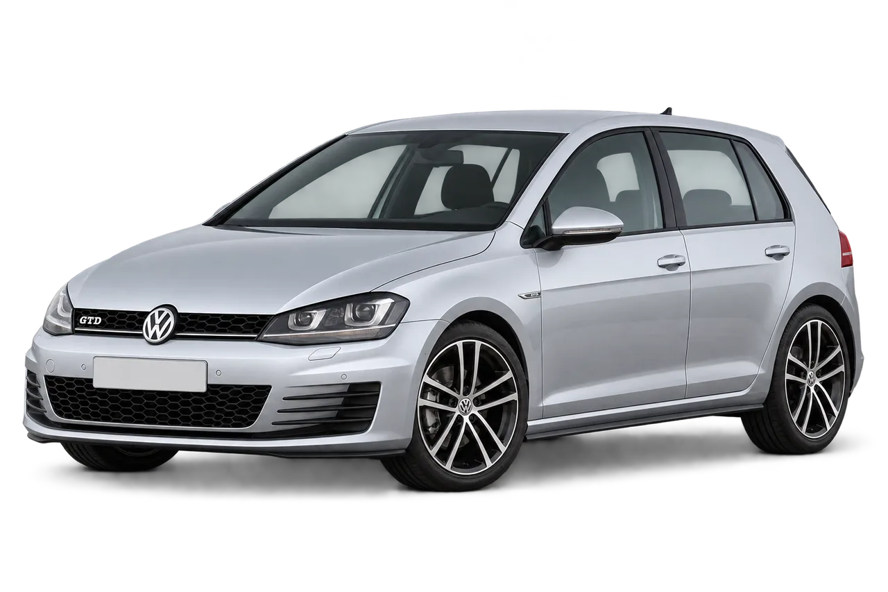 volkswagen Golf GTD · Mk7 (2013–2017) · Generation illustration
