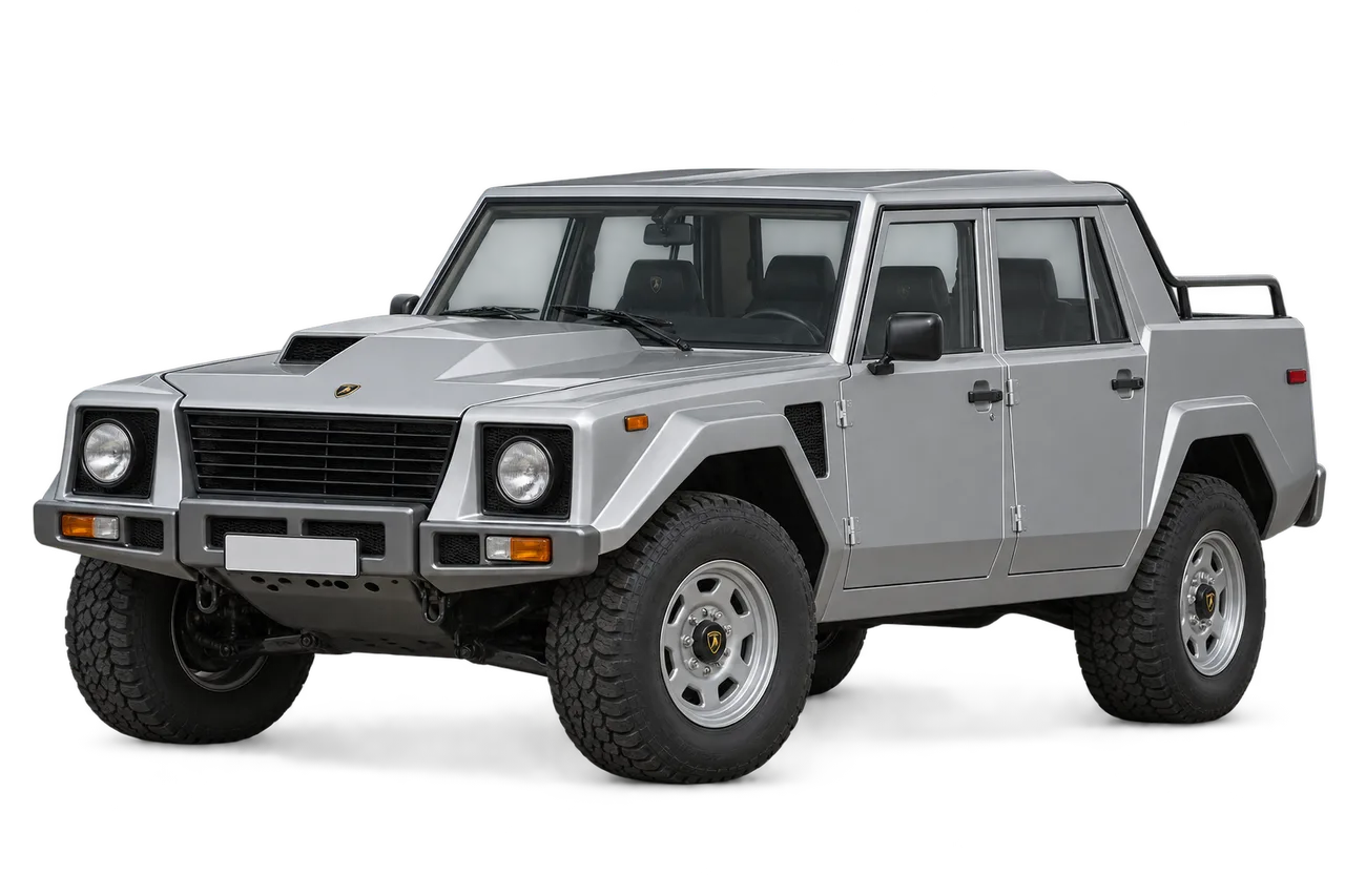 lamborghini LM 002 · Modelio iliustracija