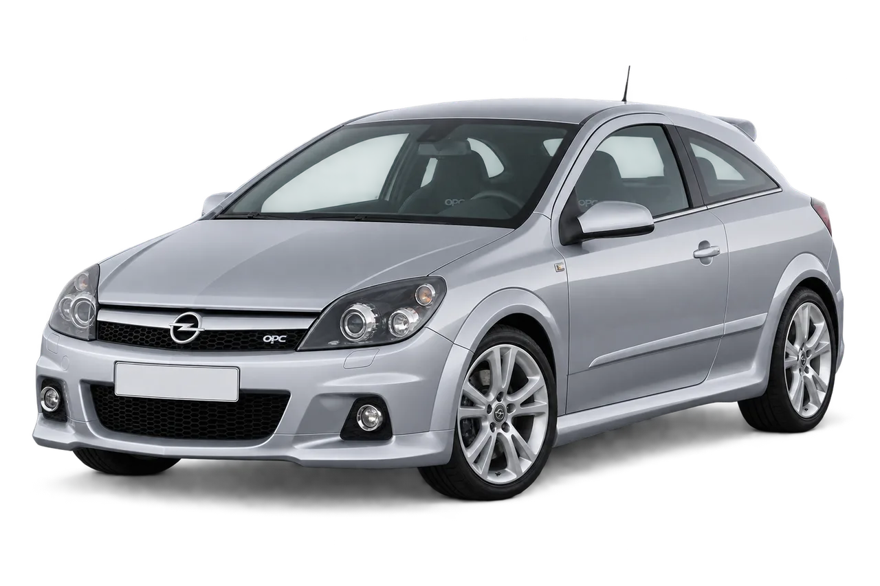 opel Astra OPC · H (2005–2009) · Kartos iliustracija