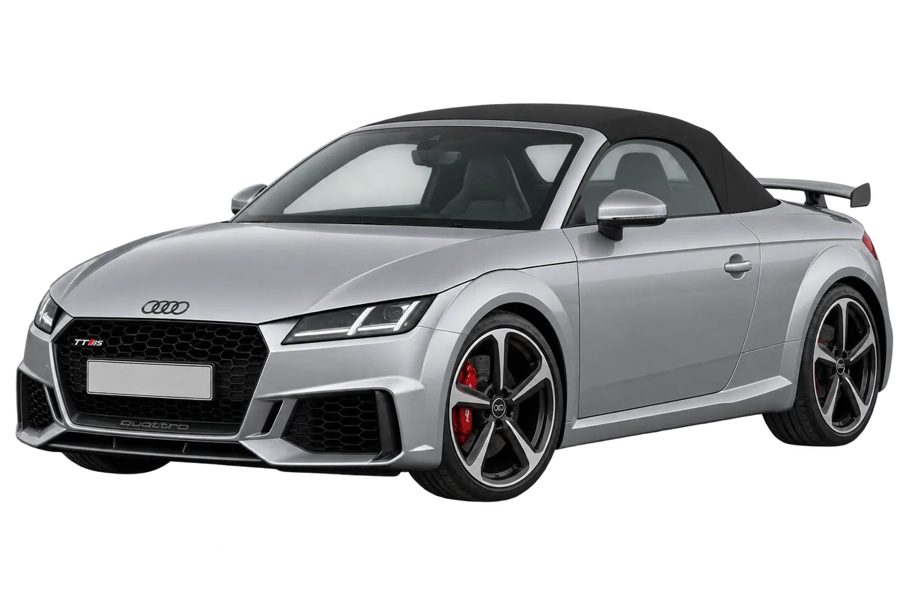 audi TT RS · 8S FL (2019–2023) · Kartos iliustracija
