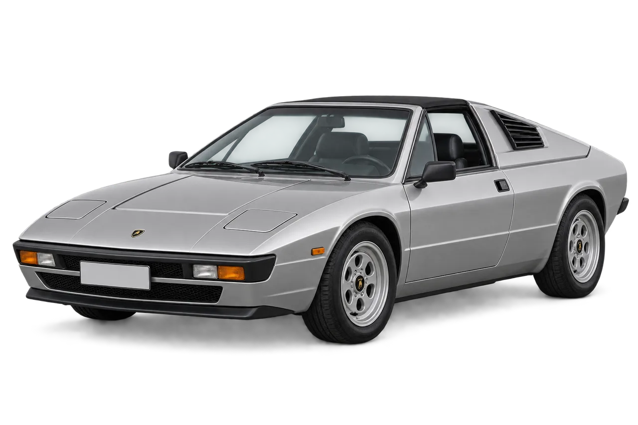 lamborghini Silhouette · Modelio iliustracija