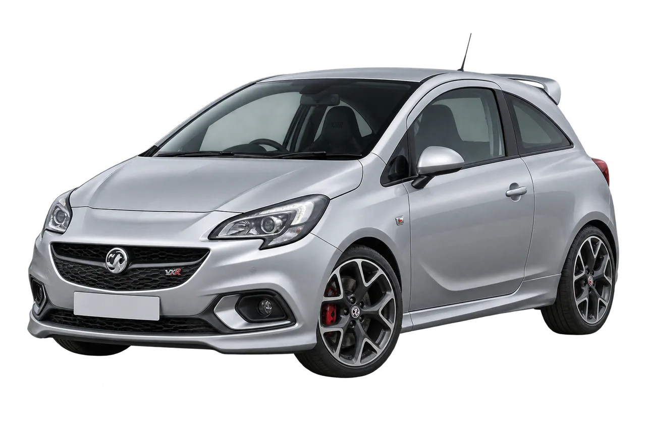 vauxhall Corsa VXR · Modelio iliustracija