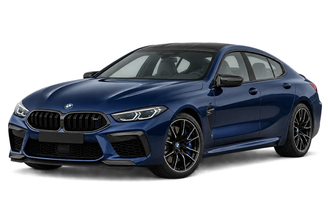 bmw M8 · F91/F92/F93 LCI (2022–dabar) · Kartos iliustracija