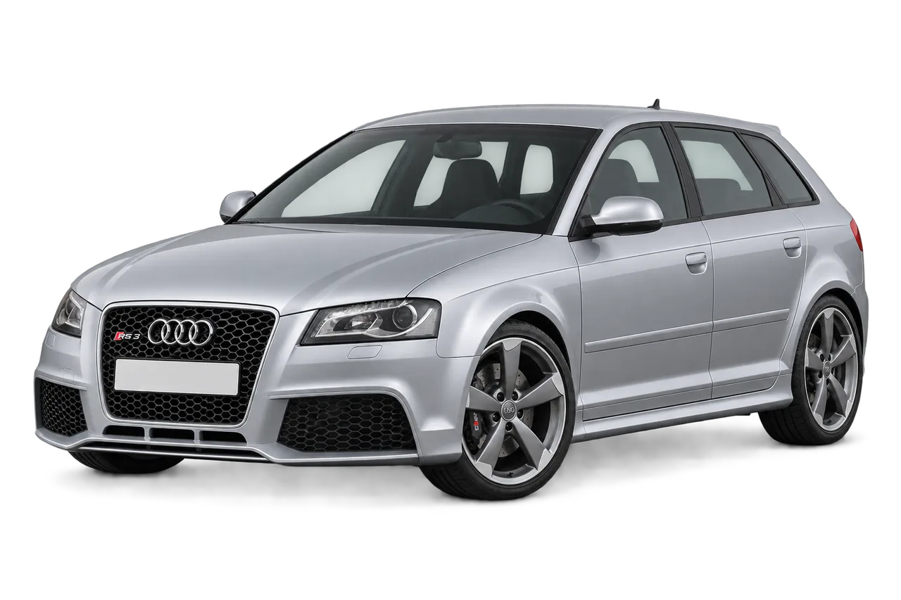 audi RS3 · 8P (2011–2012) · Kartos iliustracija