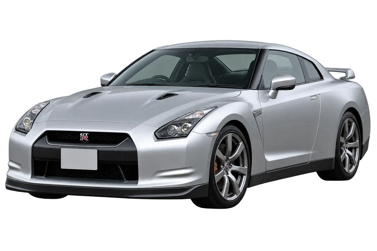 nissan GT-R · R35 (2007–2011) · Generation illustration