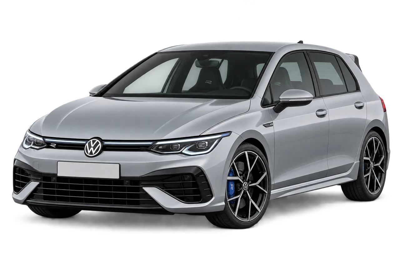 volkswagen Golf R · Mk8 R (2020–2024) · Kartos iliustracija