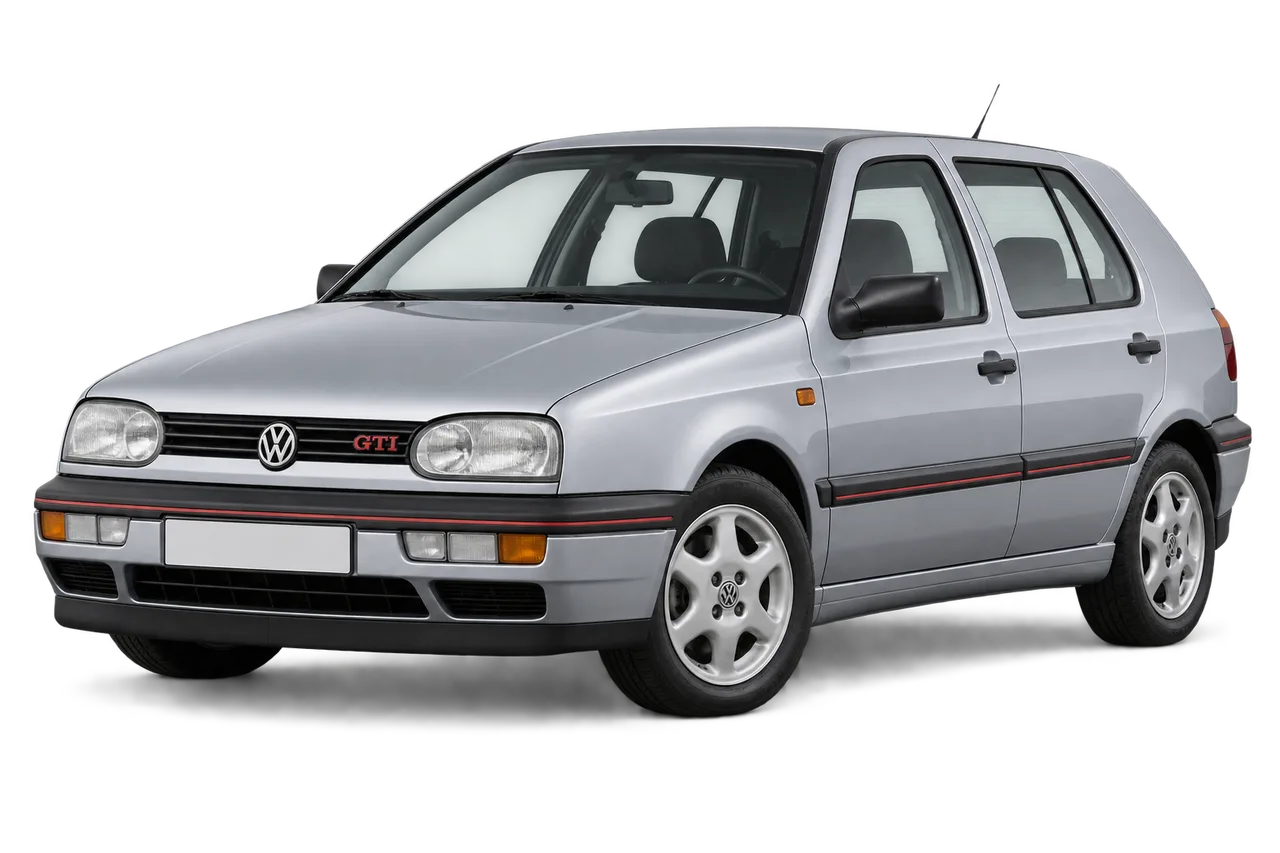 volkswagen Golf GTI · Mk3 (1992–1997) · Generation illustration