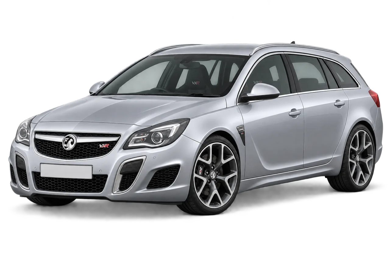 vauxhall Insignia VXR · A (2009–2013) · Kartos iliustracija