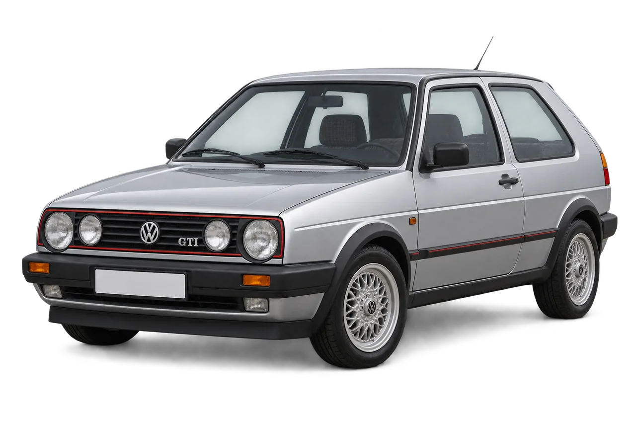 volkswagen Golf GTI · Mk2 (1984–1992) · Generation illustration