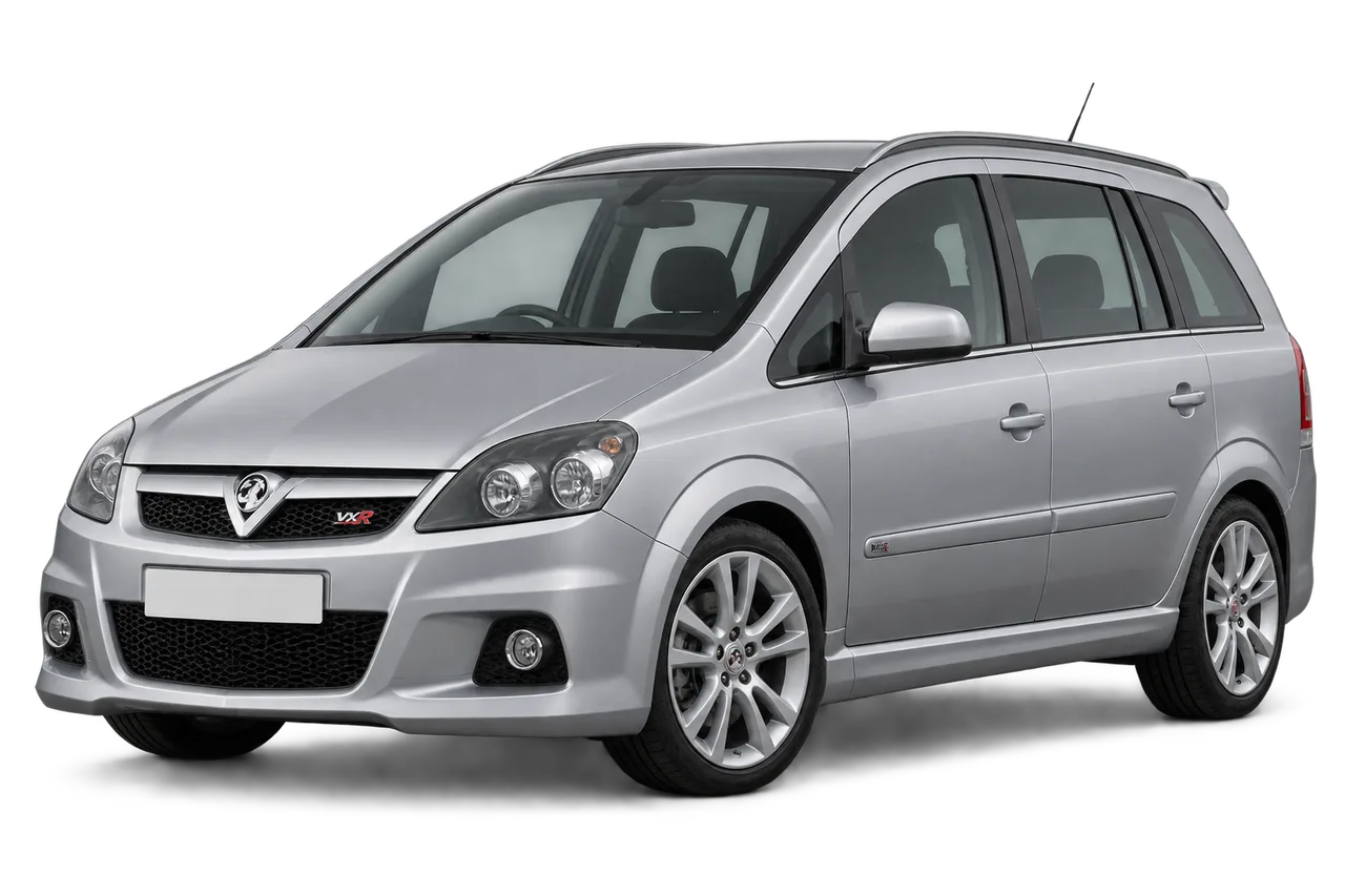 vauxhall Zafira VXR · Modelio iliustracija