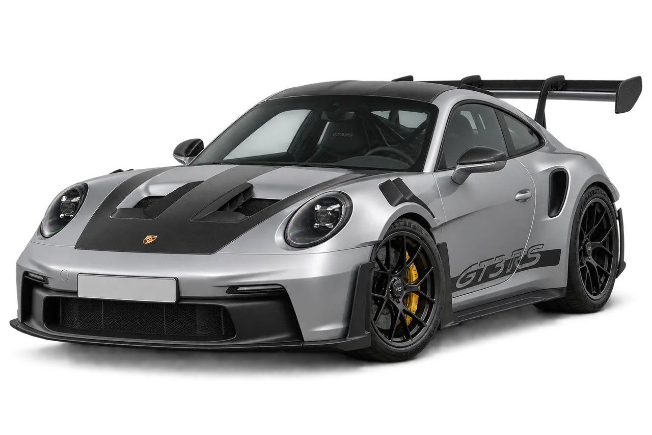 porsche 911 GT3 RS · Modelio iliustracija