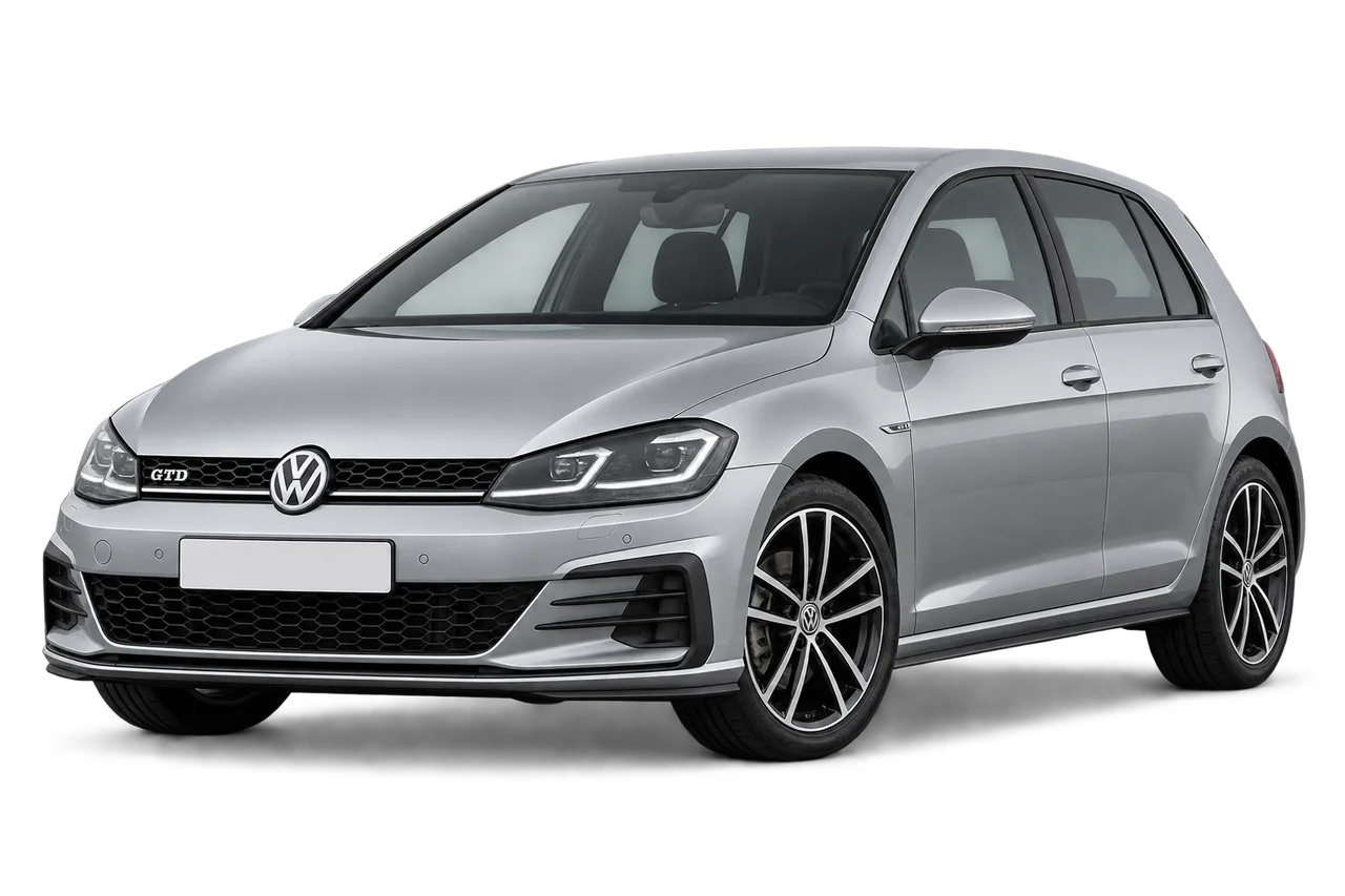 volkswagen Golf GTD · Mk7 FL (2017–2020) · Generation illustration