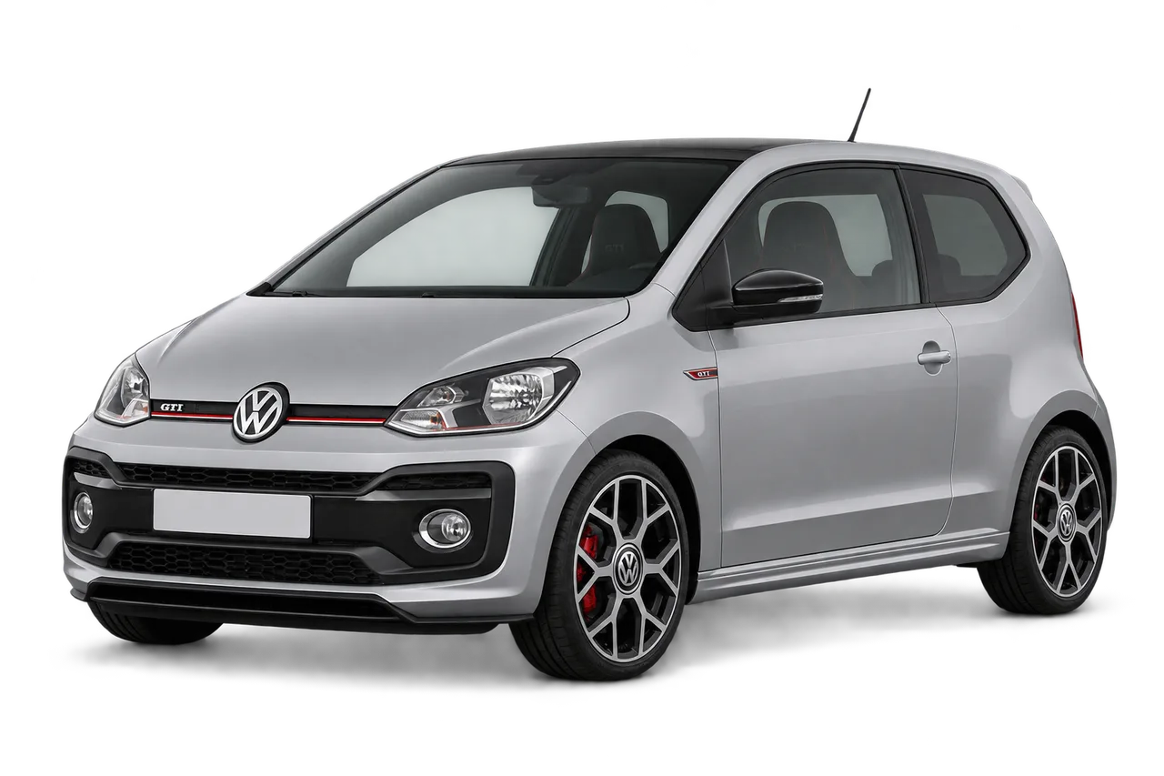 volkswagen up! GTI · Modelio iliustracija